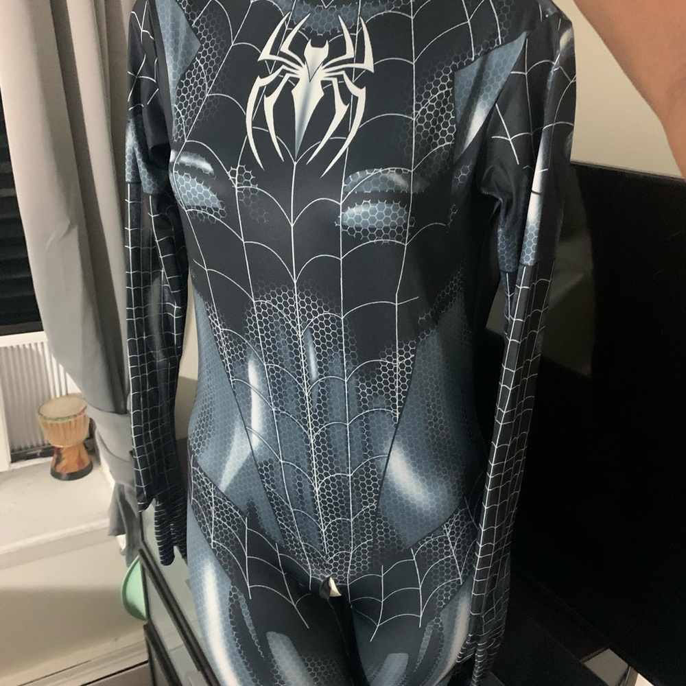 Women Spiderman Costume Jumpsuit Cosplay Sexy